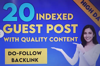 publish paid guest posts on high authority websites