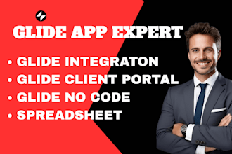 do your glide integrations, glide client portal, glide no code, spreadsheet