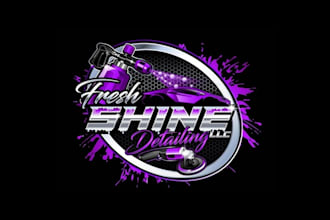 create awesome and gorgeous detailing logo design