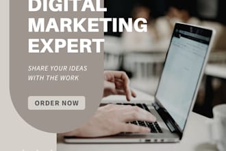 be expert digital marketer for your business growth
