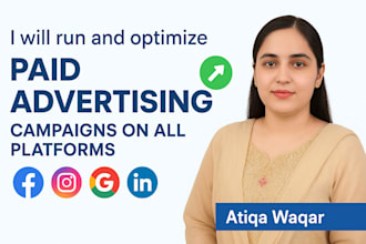 create and manage paid advertising campaigns on all platforms