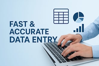 do accurate data entry