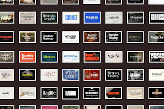 design a wordmark logo