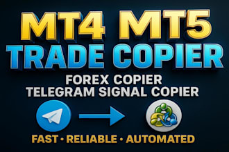 code mt4 mt5 trade copier, forex copier, telegram trade copier, signal copier