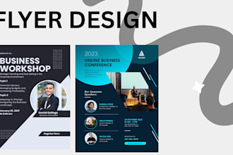 design professional flyer design, business flyer, event flyer, party flyer