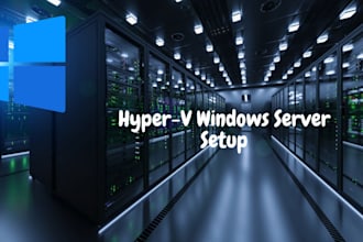 install and configure windows server vm on hyperv