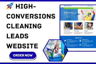 generate gutter cleaning tree snow removal chimney leads and build websites