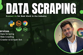 do advance data scraping, login based data scraping