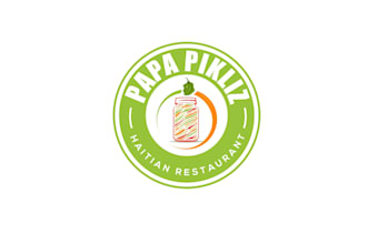 create a modern restaurant and hookah logo for your business