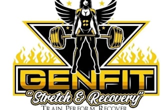 gym,fitness and sports logo design