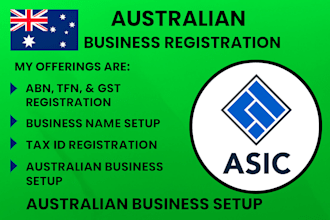 register your abn, tfn, gst, and set up your australian business fast