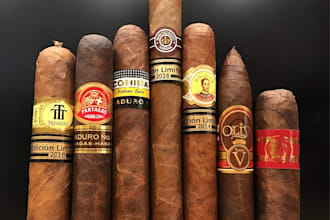 design unique cigar bands, label, and cigar box logo