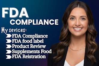 review your food, supplement, cosmetic labels for fda compliance eu, UK, canada