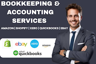 do ecommerce and accounting bookkeeping in quickbooks online, xero, and wave