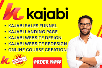 build your kajabi website kajabi landing page kajabi online course kajabi expert
