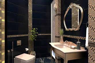 design luxury bathroom and kitchen interior for you