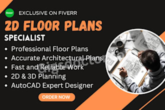 design premium 2d and 3d floor plans for homes, offices and buildings