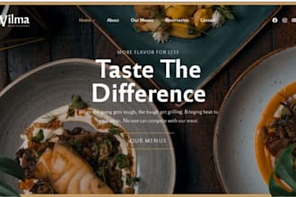 design squarespace restaurant website food cafe website truck bar recipe website