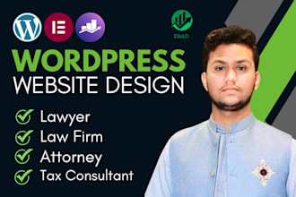 design lawyer, law firm, attorney and tax consultant website
