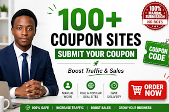 submit your coupon code or promo deal to top deal websites for massive traffic