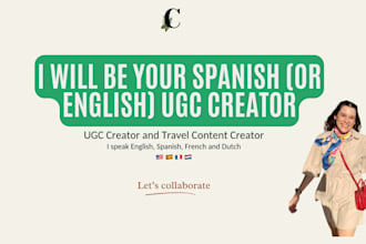 create authentic ugc videos in spanish