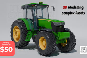 3d model complex assets