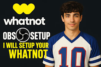 setup whatnot vertical stream for auctions or sports obs
