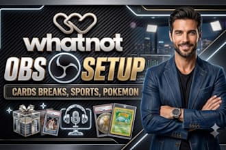 setup whatnot vertical stream for auctions or sports