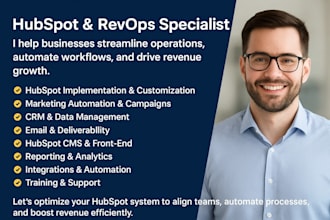 optimize your hubspot CRM and revops for business growth