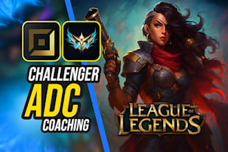 be your challenger league of legends adc coach