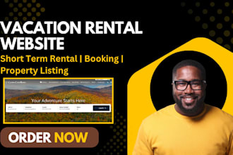 build a short term rental and vacation home listing website