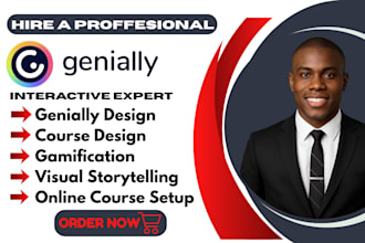 do interactive genially presentations, infographics elearning course escape room