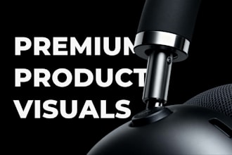 make premium product visuals for brands