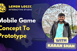 design and develop a complete unity 3d game prototype