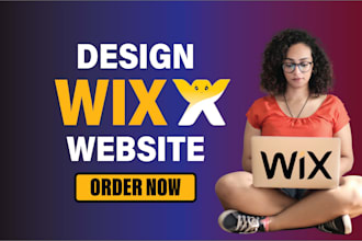 build wix website design, wix website redesign, or wix business website design