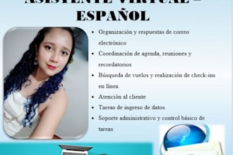 be your virtual assistant in spanish