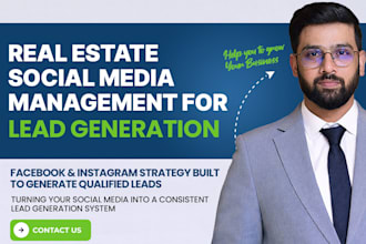 be your real estate social media manager and content creator