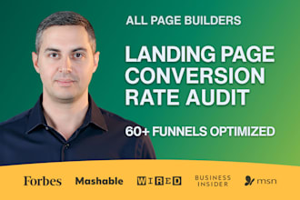perform landing page cro audit to convert visitors into leads