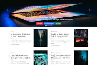 develop responsive front end website UI UX design with bootstrap 5