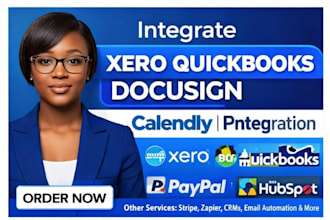 integrate xero quickbooks docusign calendly paypal hubspot gohighlevel airtable