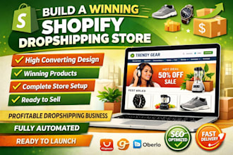 set up a winning dropshipping store on shopify