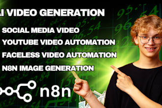 setup ai video automation n8n youtube ai video content