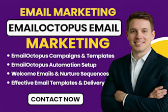 set emailoctopus email campaigns, newsletters template, emailoctopus automation