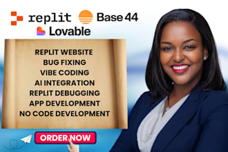 replit ai expert build replit app base44 debugging lovable ai api integration