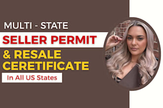 get multi state seller permit, reseller or resale certificate, sales tax exempt