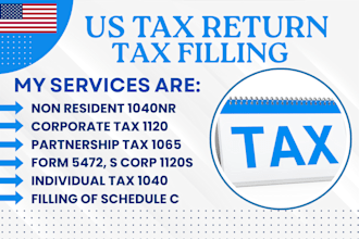 us tax filing 1040 1065 1120 5472 for foreign owned llc c corp scorp cpa