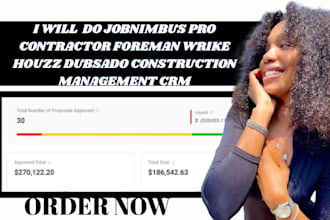 jobnimbus pro contractor foreman wrike houzz dubsado construction management crm