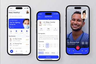 develop a hipaa complaint telemedicine website and app