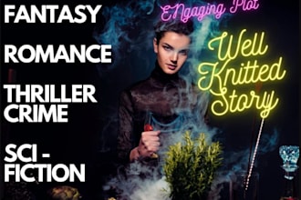 be your sci fi story ghostwriter futuristic novel imaginative ebook horror book
