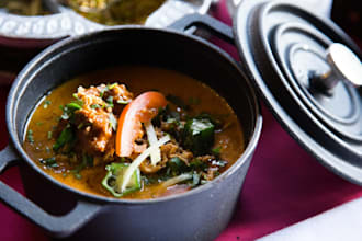 setup nice food dining for you